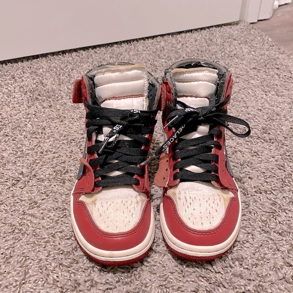 Jordan 1 retro high. Off-white Chicago - Picture 5 of 5